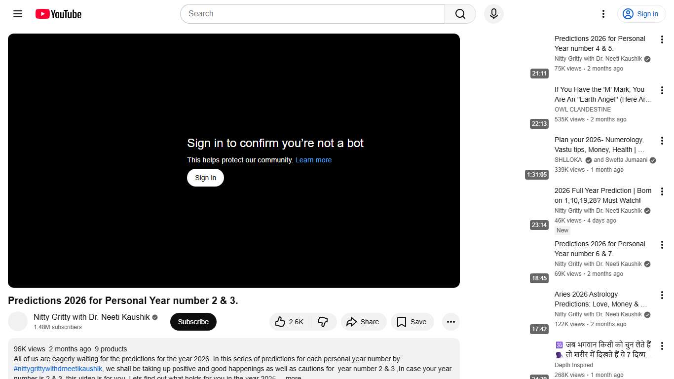 Predictions 2026 for Personal Year number 2 & 3. - YouTube